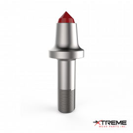 Single G1 Carbide Tooth  | Fits Advanced Forestry Equipment (AFE) RDM38EX Mulchers | Replaces OEM Bullet Tooth Part# CBT-200