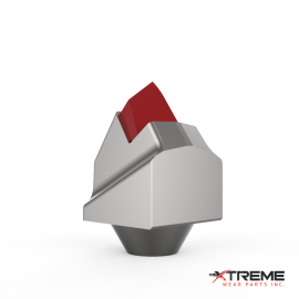 Single Carbide Ripper Tooth | Fits Baumalight CSC744 Disc Mulchers | Replaces OEM Part# R7000