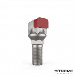 Carbide Thumbnail Bit | Short Short / Hex Pocket Head | Fits Bandit 3100 Towable Stump Grinder with Revolution Wheel | Replaces OEM Part# 900-9912-22