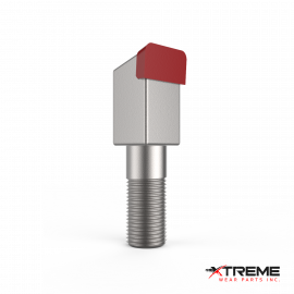  Carbide Thumbnail Bit | Long Head | 2-7/8" Long | Fits Baumalight Skid Steer Brush Mulcher MF548 | Replaces OEM Part# S1000 & D001627