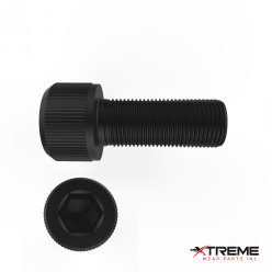 7/8-14 x 3" Bolt | Grade 8 | 3/4" Allen Socket Head | fit 1-1/2" Thick Wheel