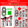 Carbide Thumbnail Bit | Long Side  / Square Set Pocket Head   |  Fits Carlton Hurricane RS ( OLD STYLE ) Stump Grinder | Replaces Carlton Plow Bit OEM Part# 0450120