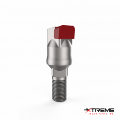 Carbide Thumbnail Bit | Long Short / Offset Head   | Fits Carlton SP7015 Remote Machine with 2-Speed Stump Grinder ( YEARS 2009 TO 2011 ) | Replaces Carlton Short w Long Head Bit OEM Part# 04501311