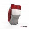 Dual G1 Carbides | Right Sidescraper Carbide | Single M20 Allen Socket Bolt Style |  Replaces CMI C125 Forestry Mulching Teeth using FAE Mulcher Heads - 140U / 200U / 300U Part# 112700002-K