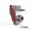 Dual G1 Carbides | Left Sidescraper Carbide | Single M20 Allen Socket Bolt Style | Replaces CMI TWISTER II C175 Forestry Mulching Teeth using FAE Mulcher Heads - 140U / 200U / 300U Part# 112700003-K