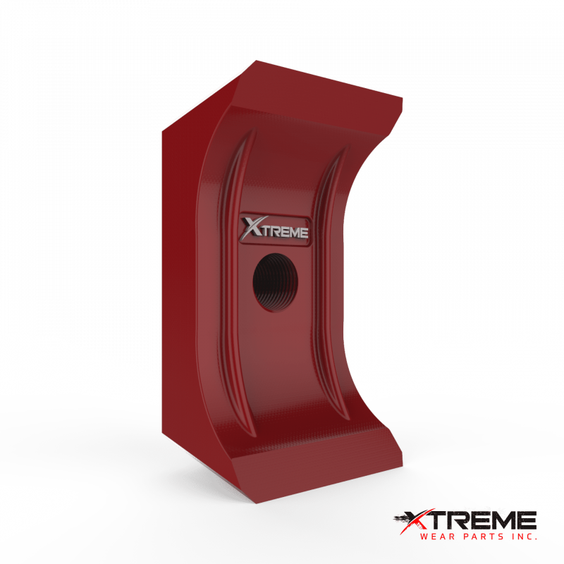Reversible Planer Knife | Hardened Treated Steel | Used with XFM-FA168-A Adapter | Fits on FAE UMM/ST Type C 2 Bolt Forestry Mulchers Replaces Carbide Teeth Part#11530007-K
