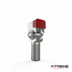 Carbide Thumbnail Bit |  Replaces Sandvik Razor Cut Stump Grinder Thumbnail Tooth - Short Short / Square Set Pocket Head