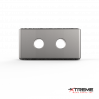 Carbide Overlay with Sharp Edge | 3" Wide  x 6.3" Length | 2- Bolt x 2" on Centers Bolt Spacing | Fits Morbark 1600 Horizontal Grinder | Replaces Peterson Part# 83377-06