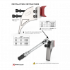 Reversible Planer Knife | Hardened Treated Steel | Fits on Loftness Battle Ax Skid Steer Forestry Mulchers | Replaces OEM Part# N49366